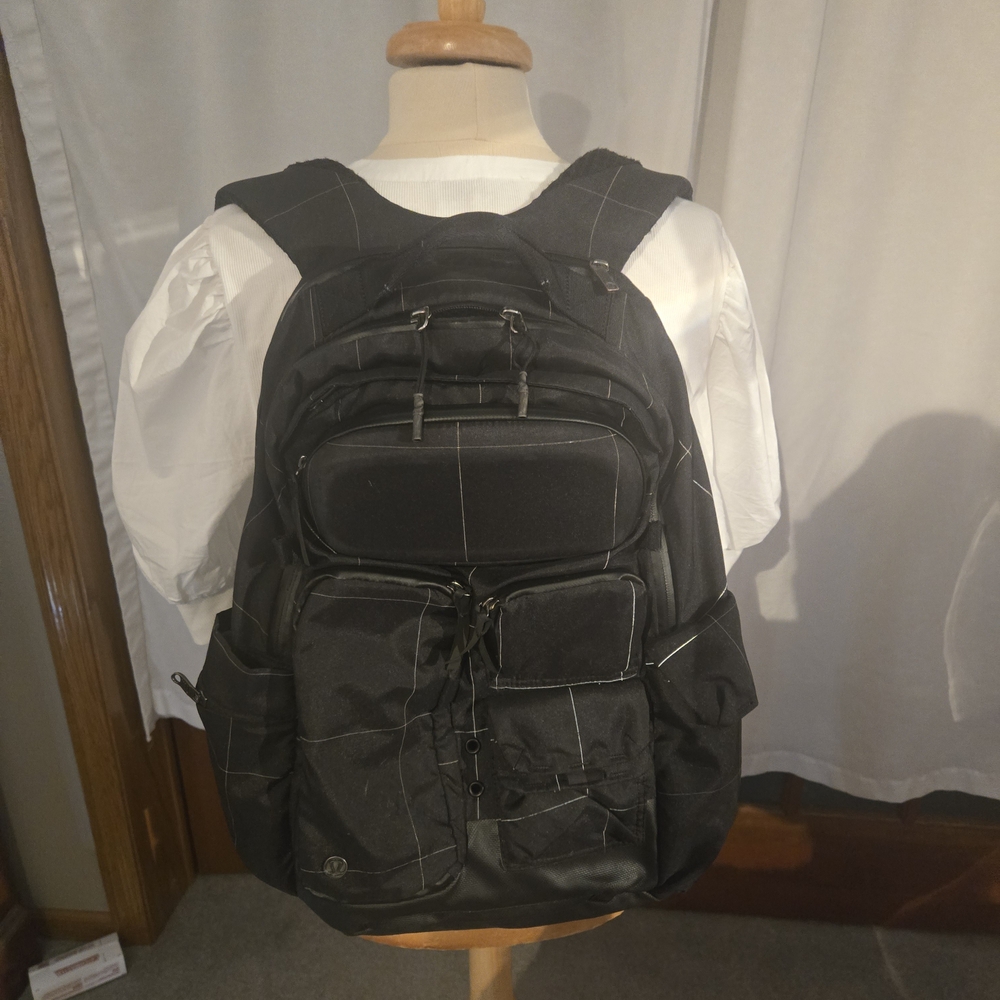 Lululemon Athletica Black Backpack
